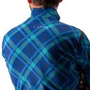 Castelli Perfetto Ros Plaid Long Sleeve Jacket - Ocean Blue/Malachite green/plaid