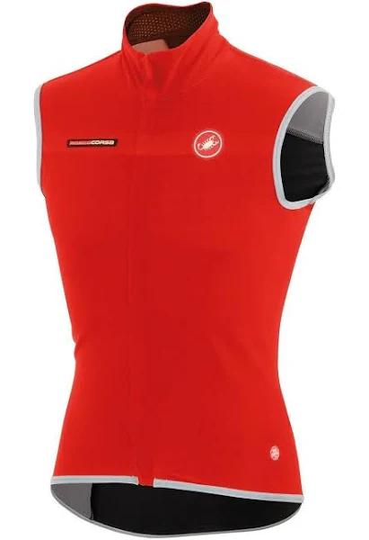 Castelli Perfetto Ros Vest - M - Pro Red