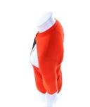 Castelli Prologo 7 Jersey - L - Fiery Red/Light Black/Ivory