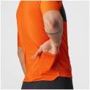 Castelli Prologo 7 Jersey - L - Fiery Red/Light Black/Ivory