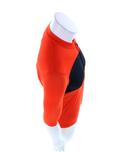 Castelli Prologo 7 Jersey - L - Fiery Red/Light Black/Ivory