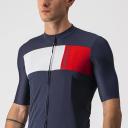 Castelli Prologo 7 Jersey - Saffron/Light Black/Military Green