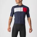 Castelli Prologo 7 Jersey - Saffron/Light Black/Military Green