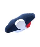 Castelli Prologo 7 Jersey - Savile Blue/Silver Grey/Red