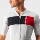 Castelli Prologo 7 Jersey - Silver Grey/Defender Green/Bordeaux