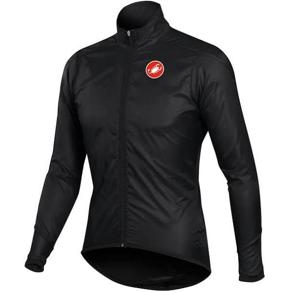 Castelli Squadra Long Jacket - Black / 2XLarge