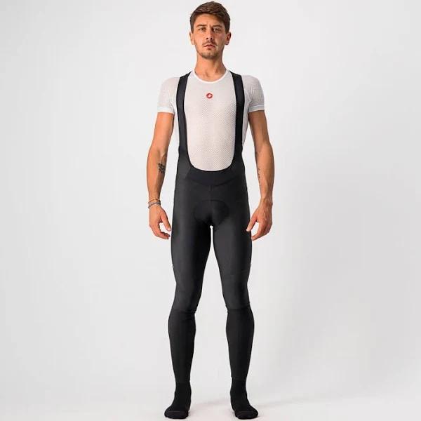 Castelli Velocissimo 5 Bib Tights - Black/Blue Reflex