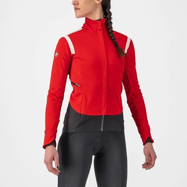 Castelli Women's Alpha Ros 2 Jacket - Fiery Red - XS