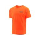 Cat Workwear - Icon Block Short Sleeve Tee - Hi-Vis Orange - 4XL