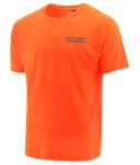 Cat Workwear - Icon Block Short Sleeve Tee - Hi-Vis Orange - M