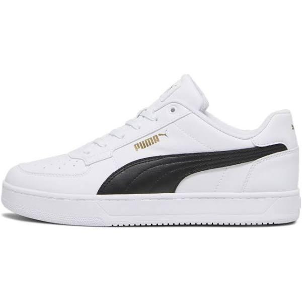 Caven 2.0 Unisex Sneakers in White/Black/Gold, Size 4.5 by Puma