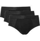 CDLP - Men - Three-Pack Stretch-Lyocell Briefs Black
