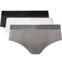 CDLP - Men - Three-Pack Stretch-Lyocell Briefs - Multi