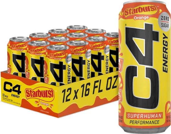 Cellucor C4 Energy - Box of 12 Orange Starburst