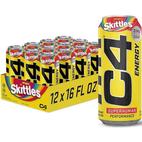 Cellucor C4 Energy - Box of 12 Skittles