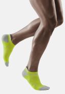 CEP Compression Men's No Show Run Socks 3.0, Lime / 4