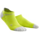 CEP Compression Men's No Show Run Socks 3.0, Lime / 4