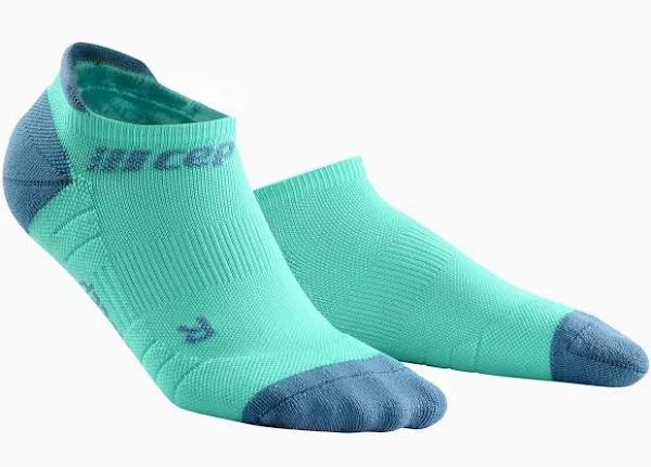 CEP Compression Men's No Show Run Socks 3.0, Mint / 4