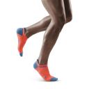 CEP No Show Socks 3.0 M Coral/Grey Socks Men's