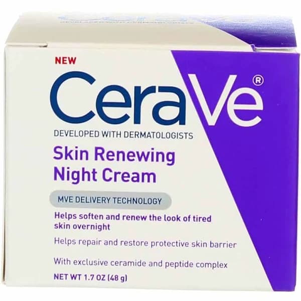 CeraVe, Skin Renewing Night Cream, 1.7 oz (48 g)
