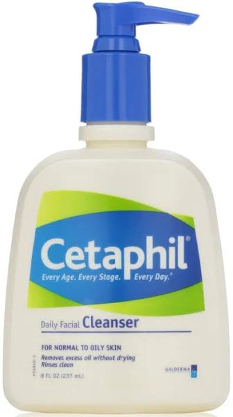 Cetaphil Daily Facial Cleanser, for Normal to Oily Skin, 8 Ounce (Pack of 3)
