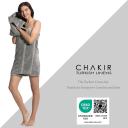 Chakir Turkish Linens Hotel & Spa Quality, Highly Absorbent Towel Set (Set of 8, Gray)