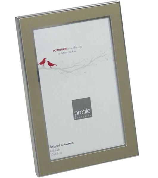 Champagne Metal 6x8 Photo Frame | Kaieda