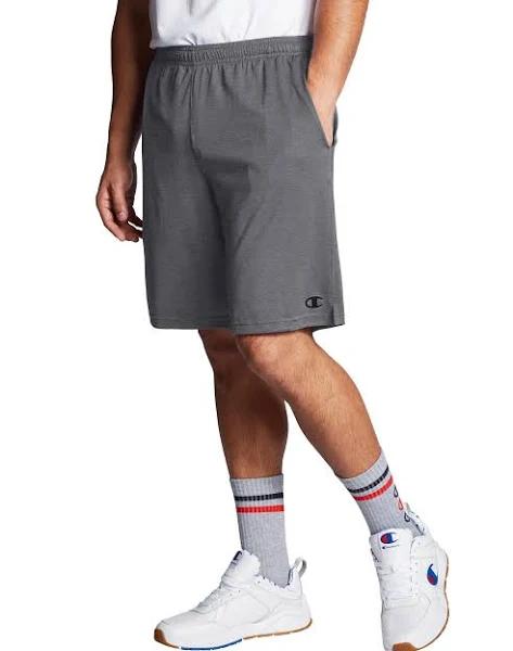 Champion 80296 407z98 Men's Core Training Shorts - Granite Heather, L