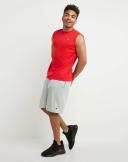Champion 81622 407q88 Long Mesh Men's Shorts with Pockets - Athletic Grey, 3XL