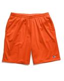 Champion 81622 407q88 Long Mesh Men's Shorts with Pockets - Athletic Grey, 3XL