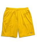 Champion 81622 407q88 Long Mesh Men's Shorts With Pockets - Athletic Grey, M