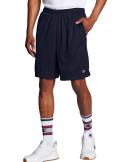 Champion 81622 407q88 Long Mesh Men's Shorts With Pockets - Navy, M