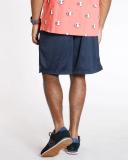Champion 81622 407q88 Long Mesh Men's Shorts With Pockets - Navy, M