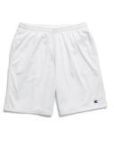 Champion 81622 407q88 Long Mesh Men's Shorts With Pockets - White, S