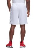 Champion 81622 407q88 Long Mesh Men's Shorts With Pockets - White, S