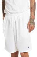 Champion 81622 407q88 Long Mesh Men's Shorts With Pockets - White, S