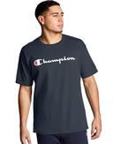 Champion Classic Graphic Jersey Logo Navy Blue T-Shirt Adult XXL Tee