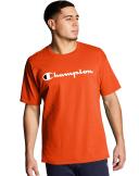 Champion Classic Graphic Jersey Logo Spicy Orange T-Shirt Adult XXL Tee