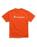 Champion Classic Graphic Jersey Logo Spicy Orange T-Shirt Adult XXL Tee