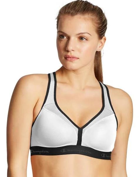 Champion Curvy Bra - White & Black / L