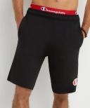 Champion g856h y07689 Men's Classic Jersey Shorts, Big C Logo - Black, 2XL