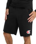 Champion g856h y07689 Men's Classic Jersey Shorts, Big C Logo - Black, 2XL