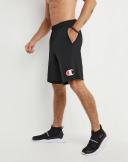 Champion g856h y07689 Men's Classic Jersey Shorts, Big C Logo - Black, L