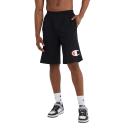 Champion g856h y07689 Men's Classic Jersey Shorts, Big C Logo - Black, L