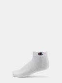Champion Grey / White / Black 3pk Quarter Socks