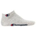 Champion Grey / White / Black 3pk Quarter Socks