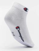Champion Grey / White / Black 3pk Quarter Socks