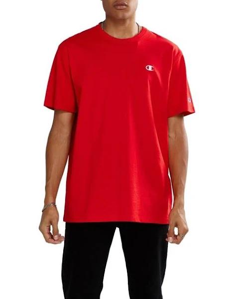 Champion Heritage C Logo Tee - Team Red Scarlet