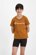 Champion Junior Script Short Sleeve Tee - Golden Slam