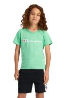 Champion Junior Script Short Sleeve Tee - Mint Frostini